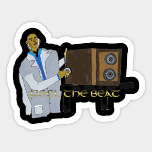 Feel the beat Sticker